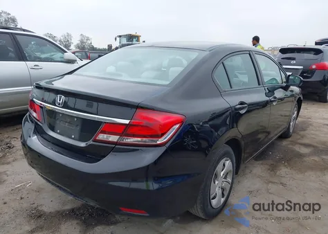 2015 Honda Civic Lx из США, поврежденный, VIN 2HGFB2F59FH518522